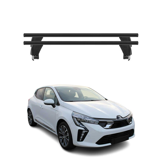 Bară de plafon Menabo pentru Mitsubishi Colt VII hatchback 2023-2025, aluminiu, negru, set 2 piese