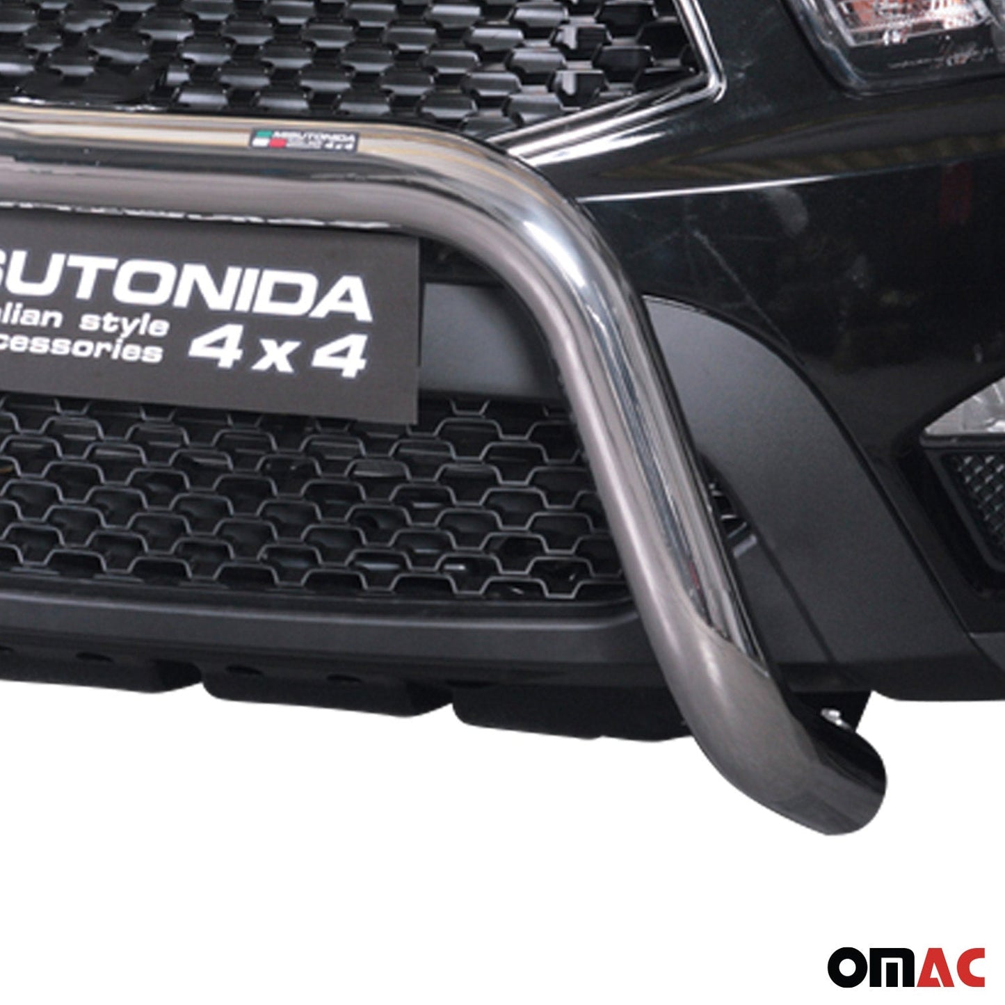 Frontbügel Frontschutzbügel für Ssangyong Actyon Sports 2012-2018 ø76 Stahl Grau