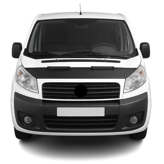 Protecție capotă anti-ciobituri pentru Fiat Scudo 2012-2016, jumătate neagră