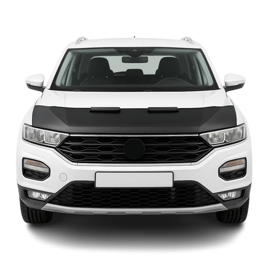 Protecție capotă anti-ciobituri pentru VW T-Roc 2017-2025, negru, jumătate