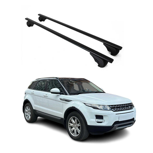Dachträger für Land Rover Range Rover Evoque L538 2011-2018 75kg Metall Schwarz