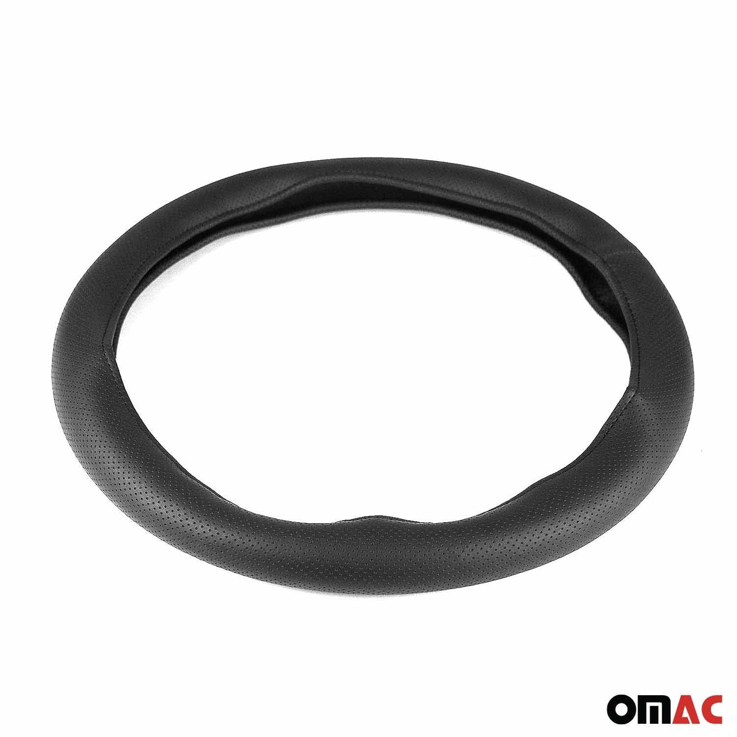 Lenkradbezug Lenkradschoner Lenkrad abdeckung Schwarz Gepunktet Ø 38-40 cm