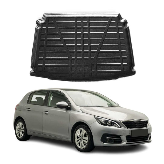 Protecție portbagaj/cargo pentru Peugeot 308 2014-2021 hatchback cu 5 uși, cauciuc