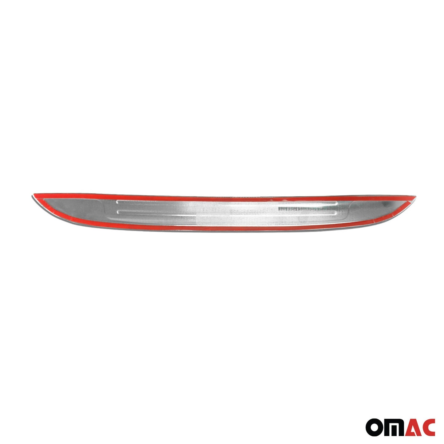 OMAC Ladekantenschutz Stoßstangenschutz für Mazda CX-3 2015-25 Edelstahl Silber