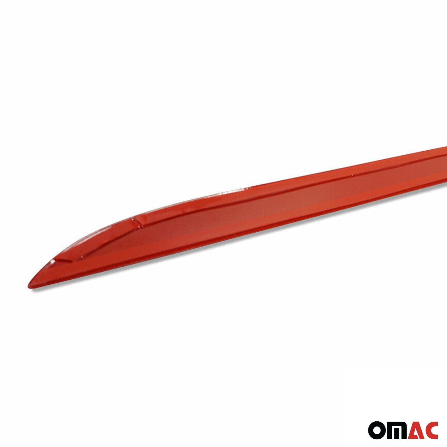 Kofferraumleiste Heckklappe Leiste für Renault Clio 2012-2019 Edelstahl Rot 1tlg