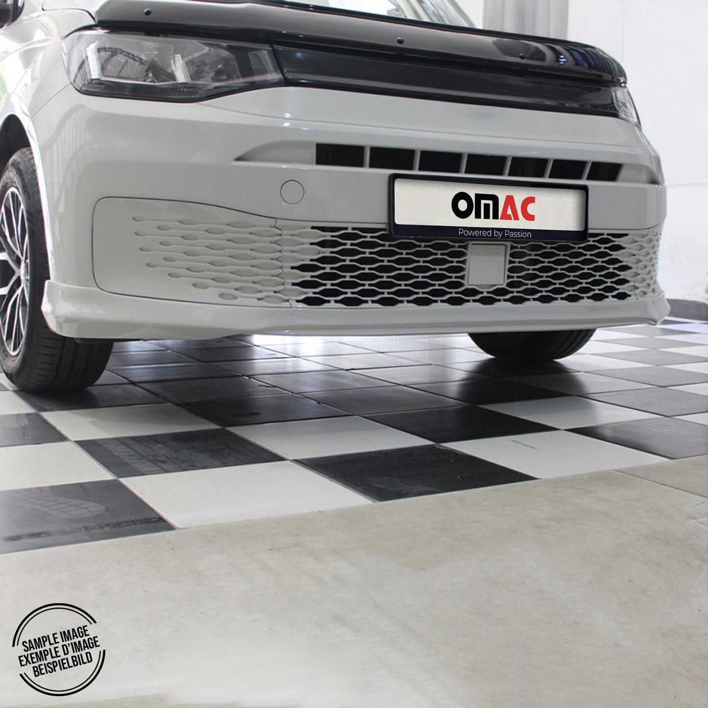 Eleron față, buză bară frontală, VW Caddy 2021-2025, amorsat