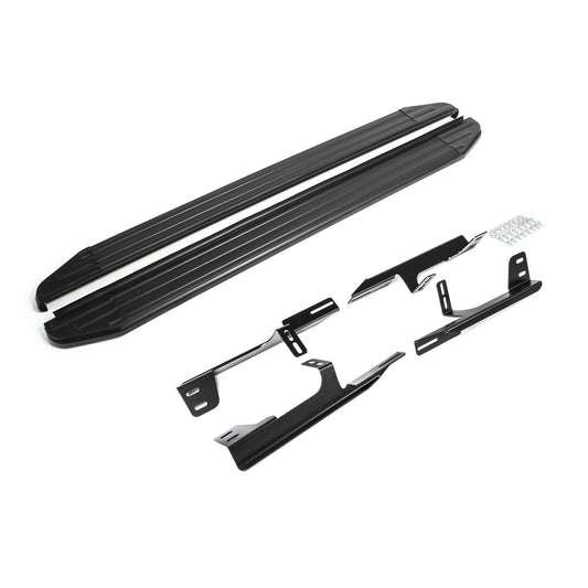 Trittbretter Seitenschweller für Honda CR-V 2012-2016 Alu Schwarz ABE