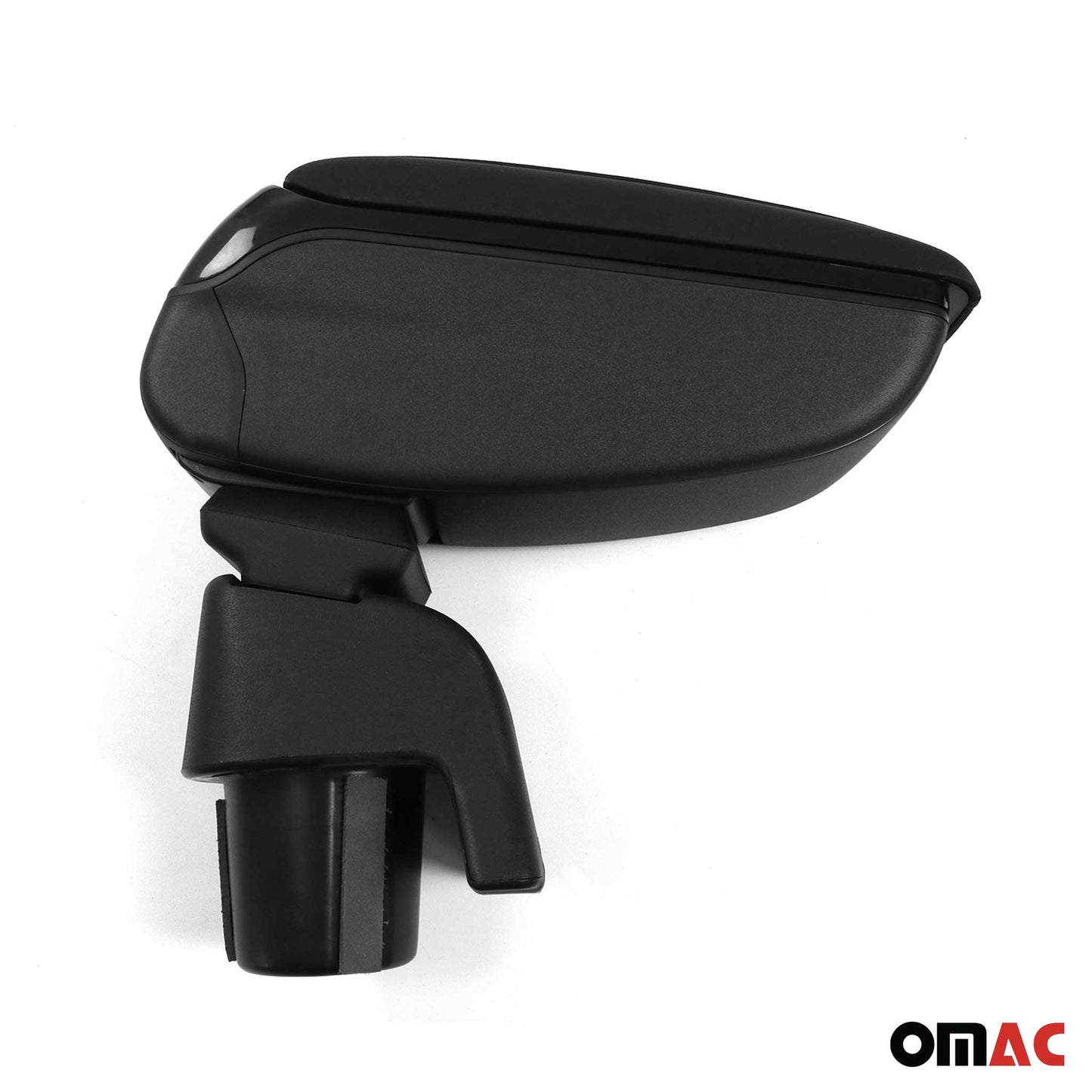 Armlehne Mittelarmlehne Mittelkonsole für VW Polo 2009-2014 PU-Leder ABS Schwarz