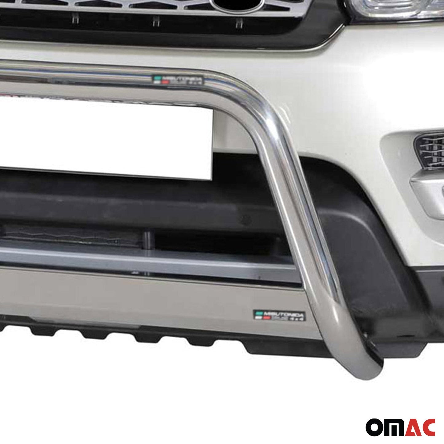 Bară de protecție/buton față pentru Range Rover Sport 2014-2017, ø63mm, oțel, argintiu