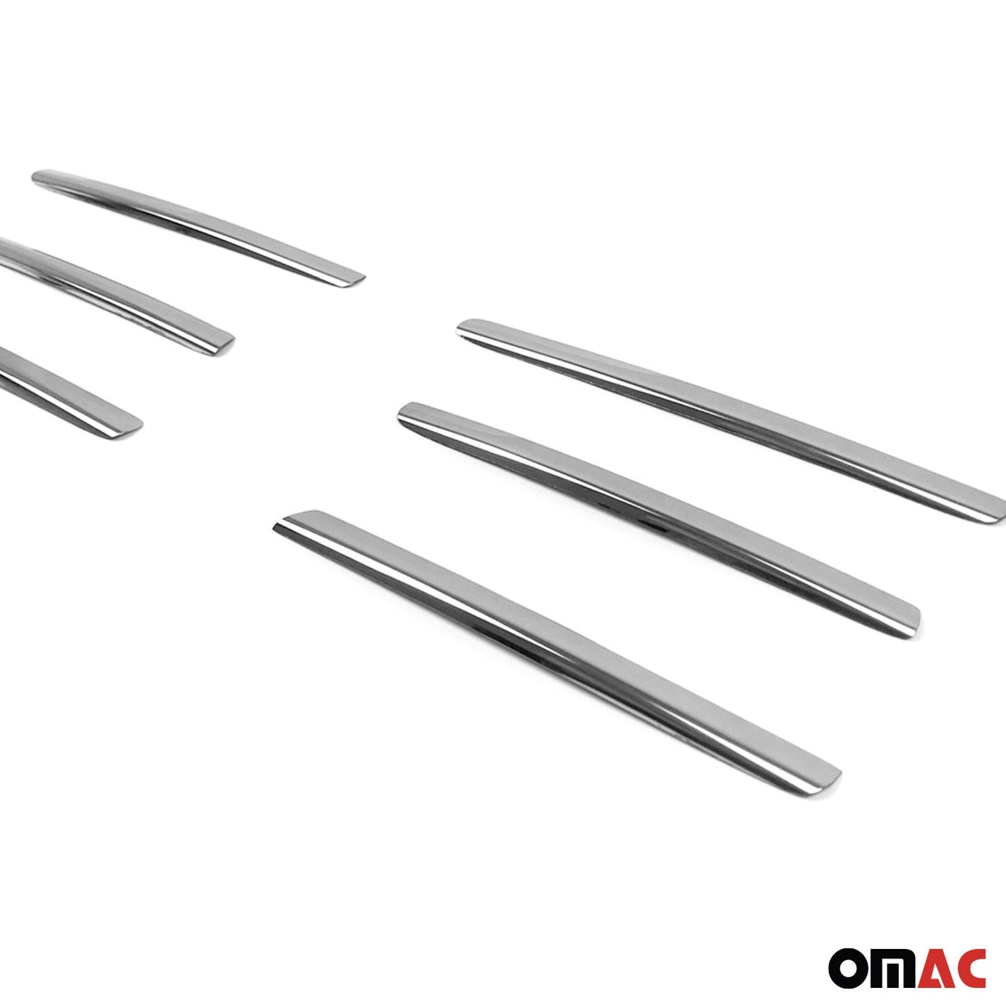 Kühlergrill Leisten Grillleisten für Audi A3 8L 1996-2000 Edelstahl Silber 6tlg