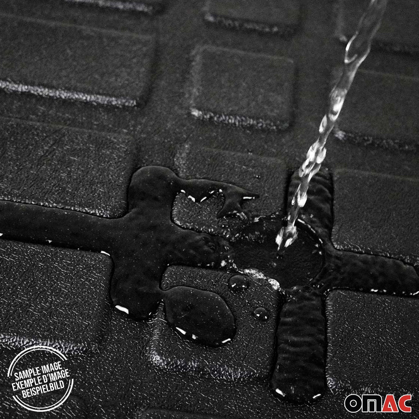 Kofferraumwanne Laderaumwanne für Audi Q5 8RB 2008-2017 Gummi TPE Schwarz