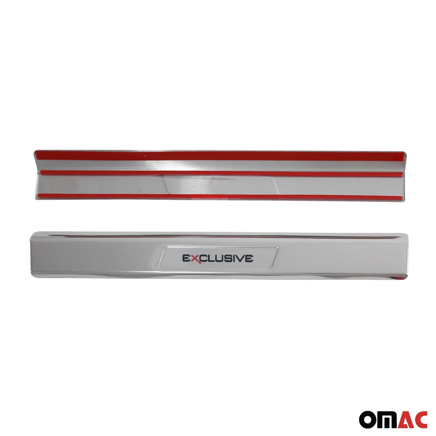 Ornamente prag uși exclusive pentru VW Tiguan 2007-2011, oțel inoxidabil, 2x