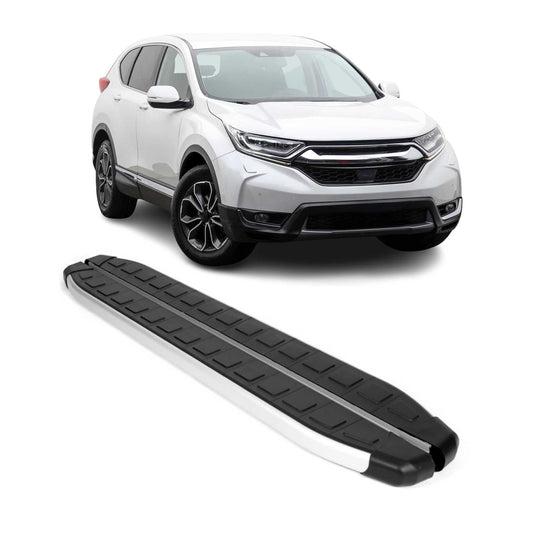 Seitenschweller Seitenbretter Trittbretter für Honda CR-V 2016-2025 Alu Schwarz