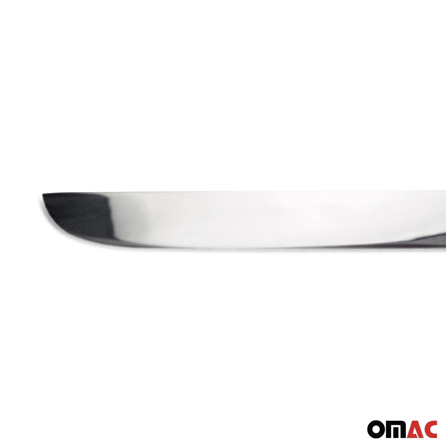 Bandă decorativă portbagaj, bandă decorativă spate pentru Fiat 500C 2007-2015, oțel inoxidabil, cromat
