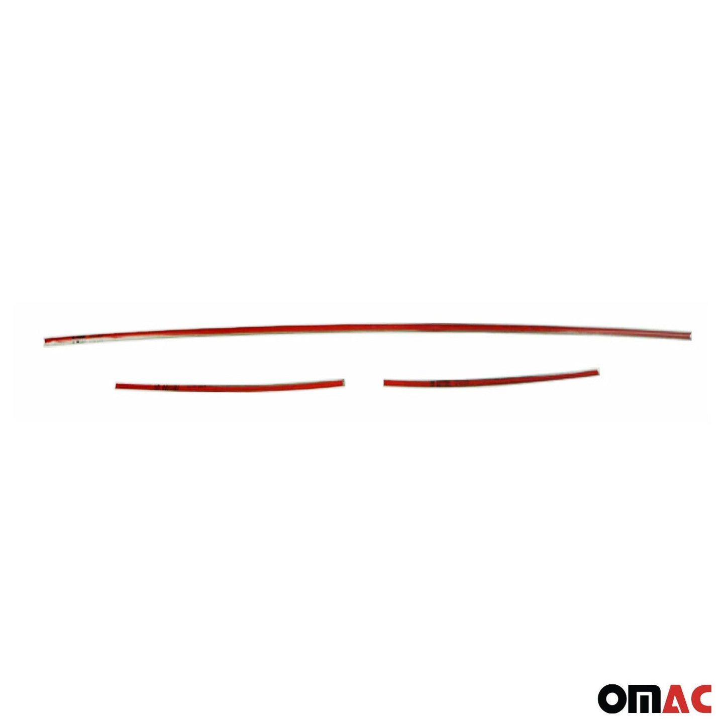 Benzi decorative grilă radiator pentru MAN TGE 2017-2021, oțel inoxidabil, argintiu, set 3 piese