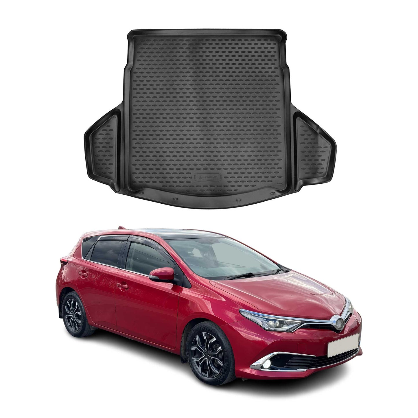 Kofferraummatte Kofferraumwanne für Toyota Auris Kombi 2012-2015 Gummi TPE