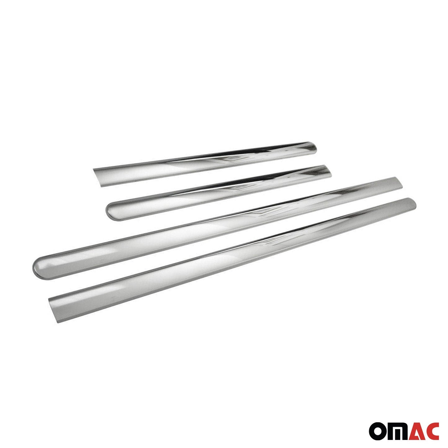 Seitentürleiste Türleisten Türschutzleiste für Opel Corsa C 2000-2006 Chrom 4x