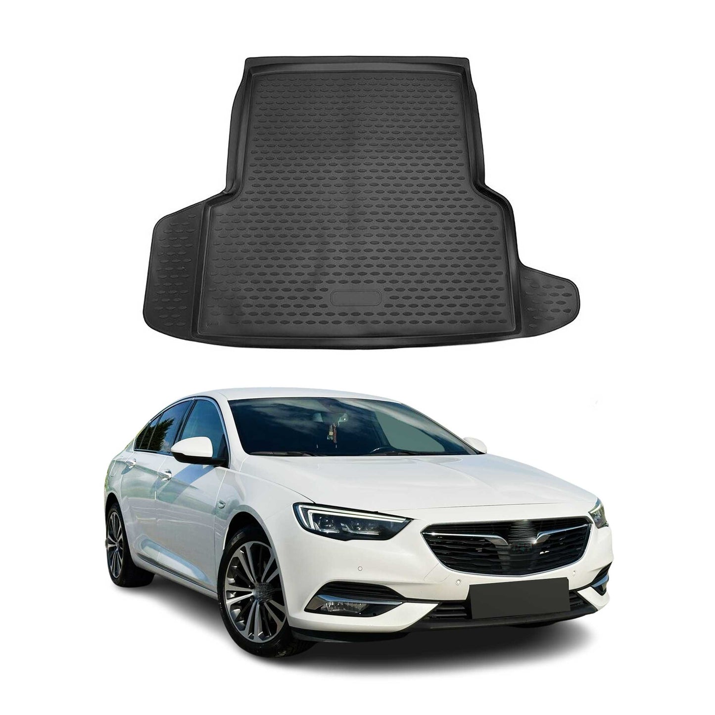 Kofferraummatte Kofferraumwanne für Opel Insignia B Stufenheck 2017-2021 Gummi