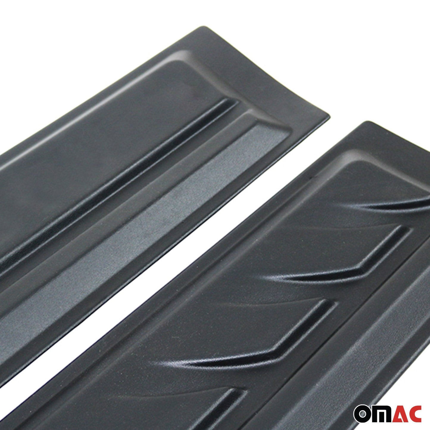 Türschutzleisten Seitenschutz für Toyota Hilux 2015-2025 ABS Schwarz 4tlg