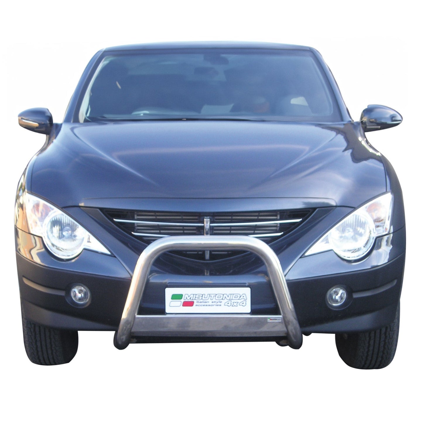 Frontbügel Frontschutzbügel für Ssangyong Actyon Sports 2007-2012 ø63 Stahl Grau