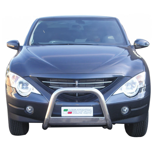 Frontbügel Frontschutzbügel für Ssangyong Actyon Sports 2007-2012 ø63 Stahl Grau