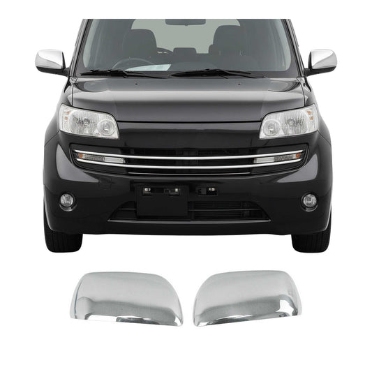 Spiegelkappen Spiegelabdeckung für Daihatsu Terios 2006-2017 Edelstahl Chrom