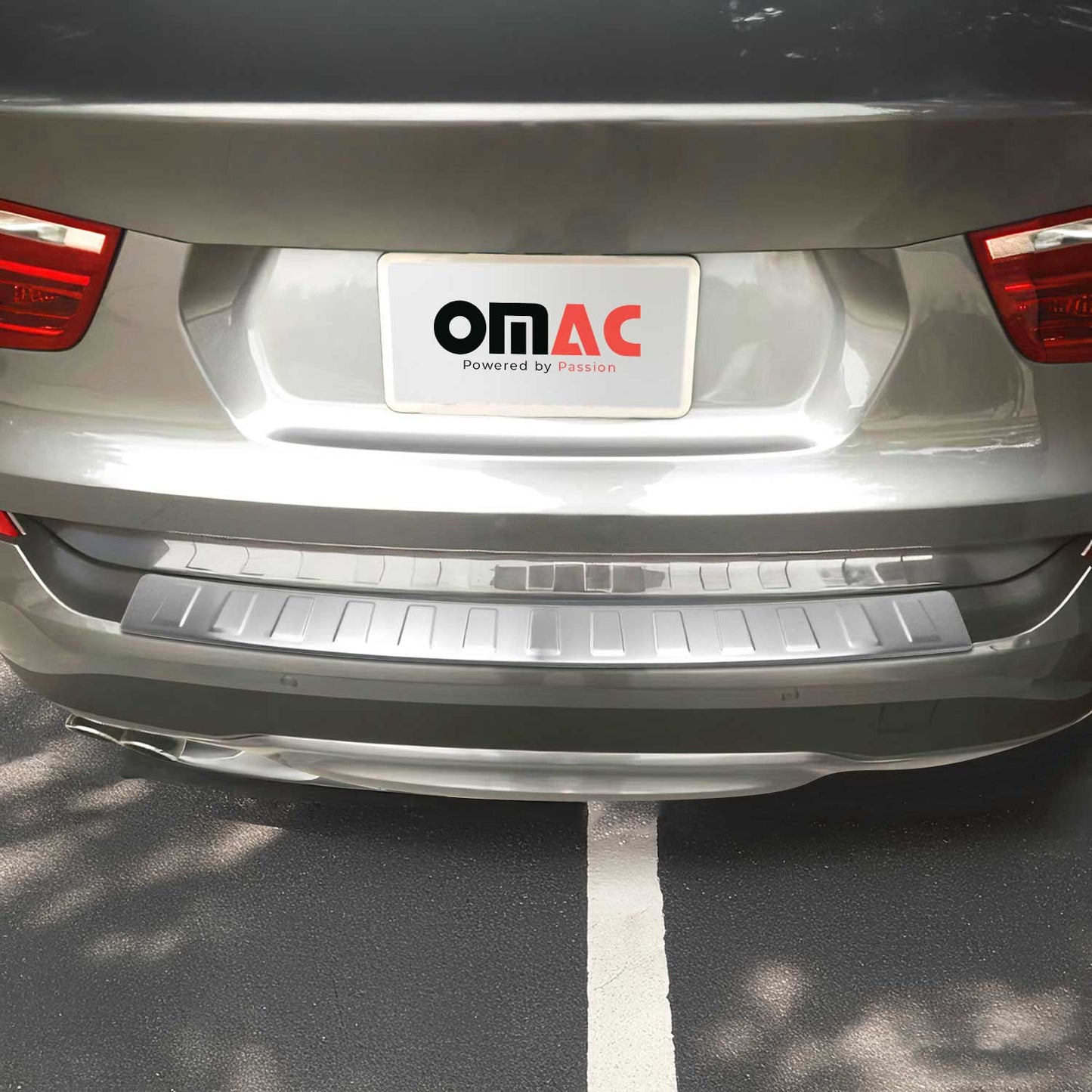 Ladekantenschutz Stoßstangenschutz für VW Golf 2012-2021 Edelstahl Gebürstet