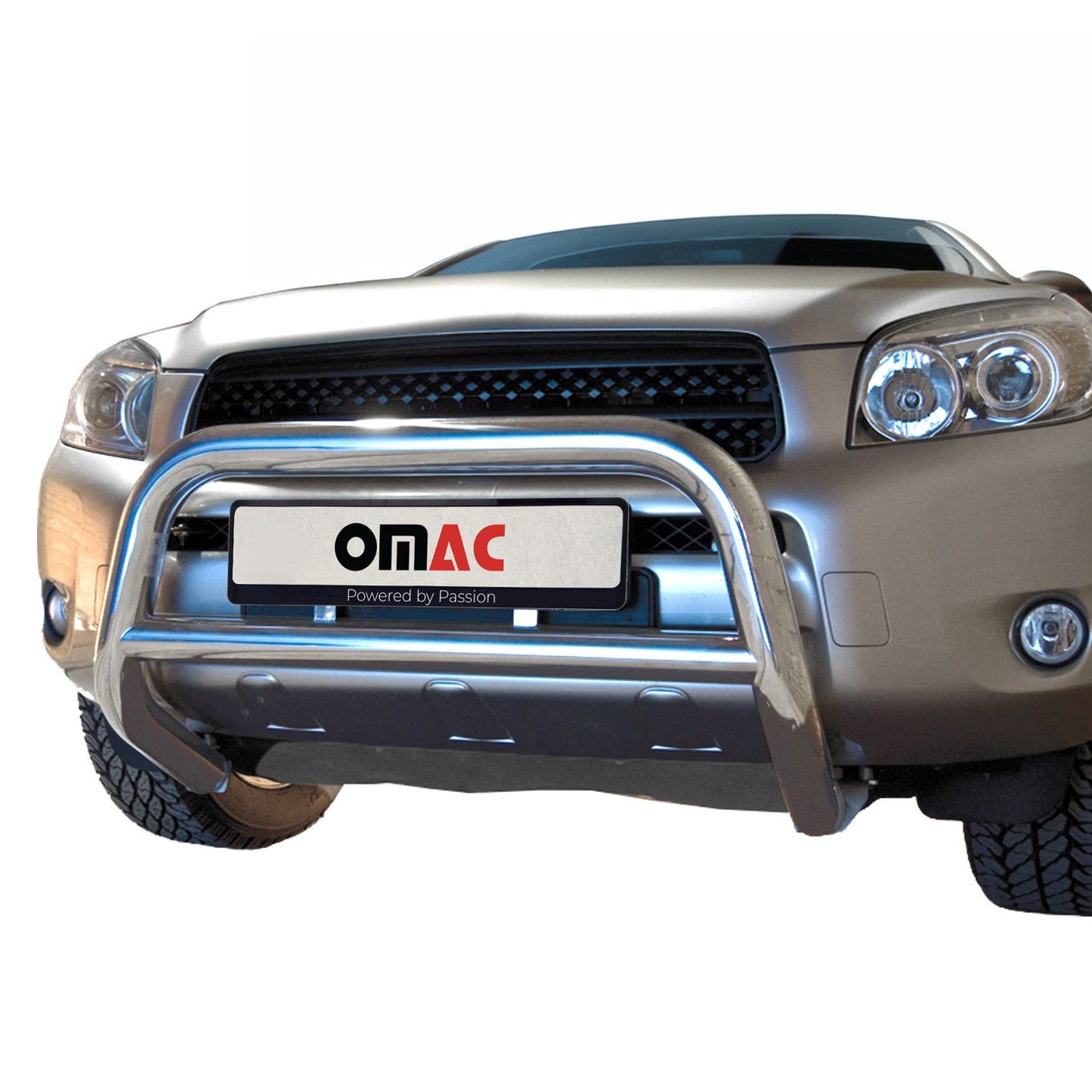 Frontbügel Schutz Frontschutzbügel für Toyota RAV4 2006-2010 Stahl ABE Silber