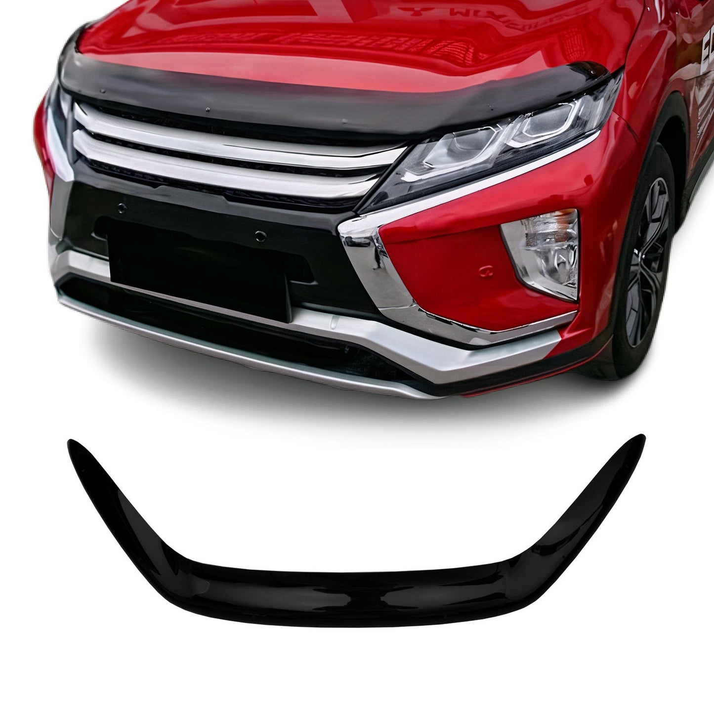 Motorhaube Deflektor Steinschlagschutz für Mitsubishi Eclipse Cross 2017-2021