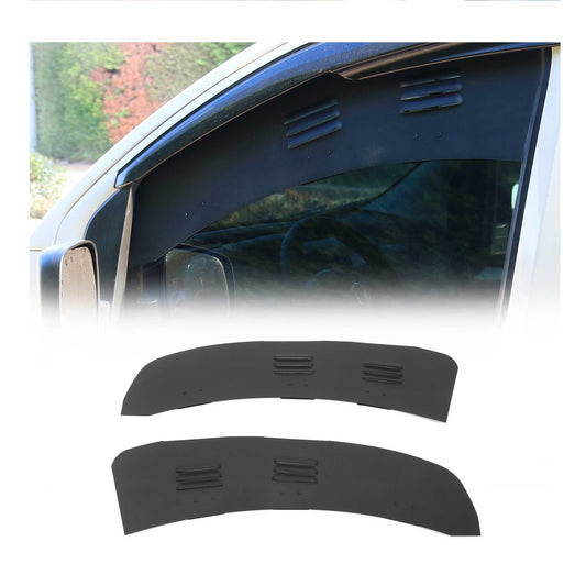 Lüftungsgitter Be & Entlüftung für Citroen Nemo 2008-2016 Aluminium Schwarz 2tlg