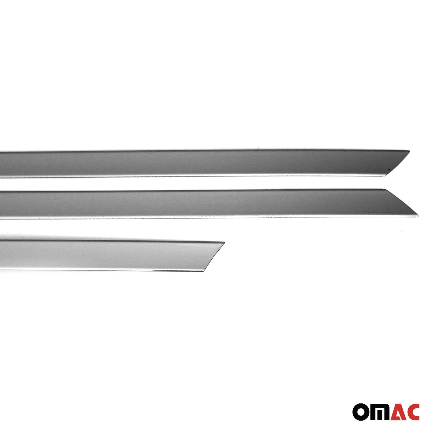 Bandă decorativă laterală pentru ușă, bandă de protecție pentru ușă pentru Alfa Romeo Mito 2008-2018, oțel inoxidabil cromat, 4x