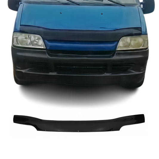 Motorhaube Deflektor Insekten Steinschlagschutz für Peugeot Boxer 2002-06 Dunkel