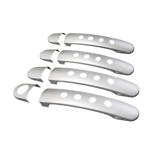 Türgriff Blende Türgriffkappen für Seat Toledo 1998-2009 4-Tür Edelstahl Matt 8x