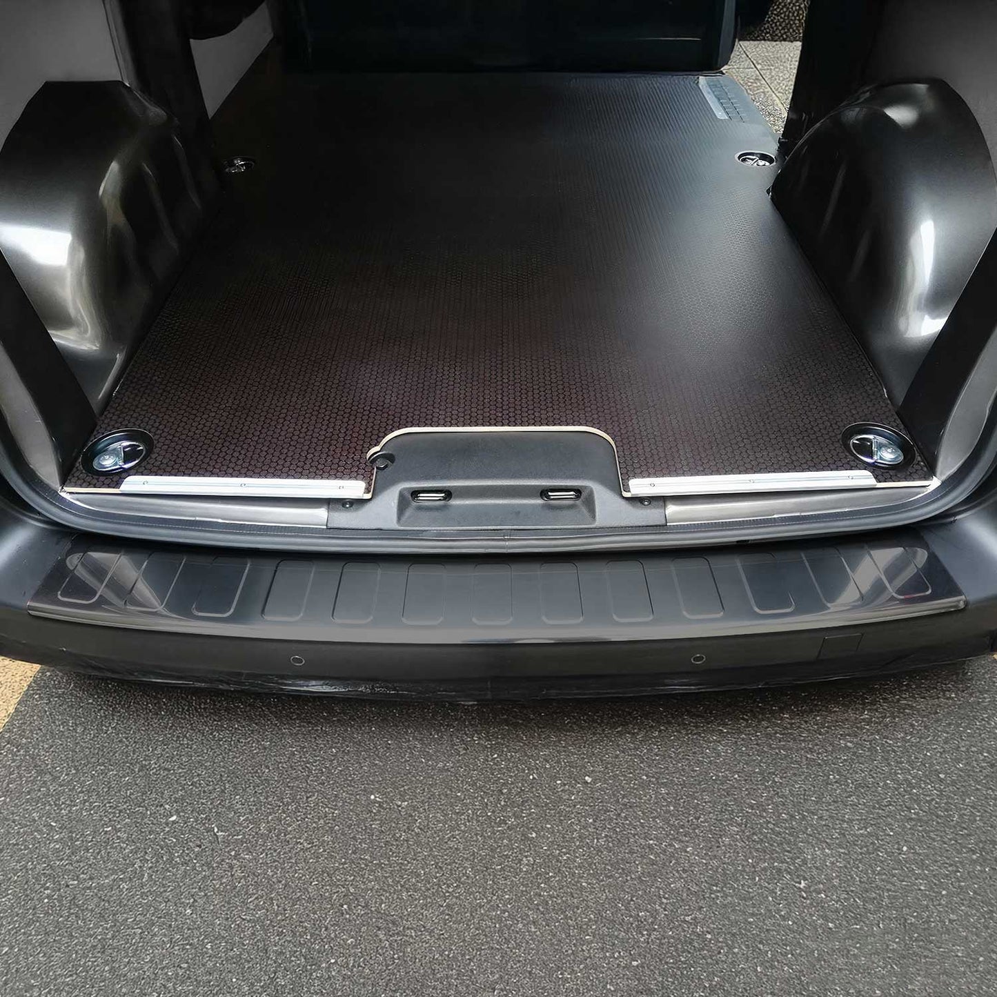 Apărătoare prag/bară de protecție pentru Opel Zafira Life 2019-2025 L3 Crom Închis