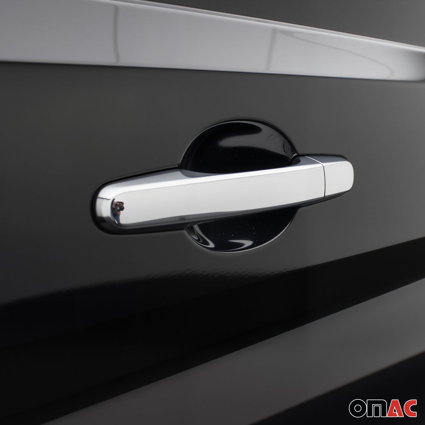 Türgriff Blende Türgriffkappen für Ford Transit 2014-2025 5-Tür Edelstahl 12x