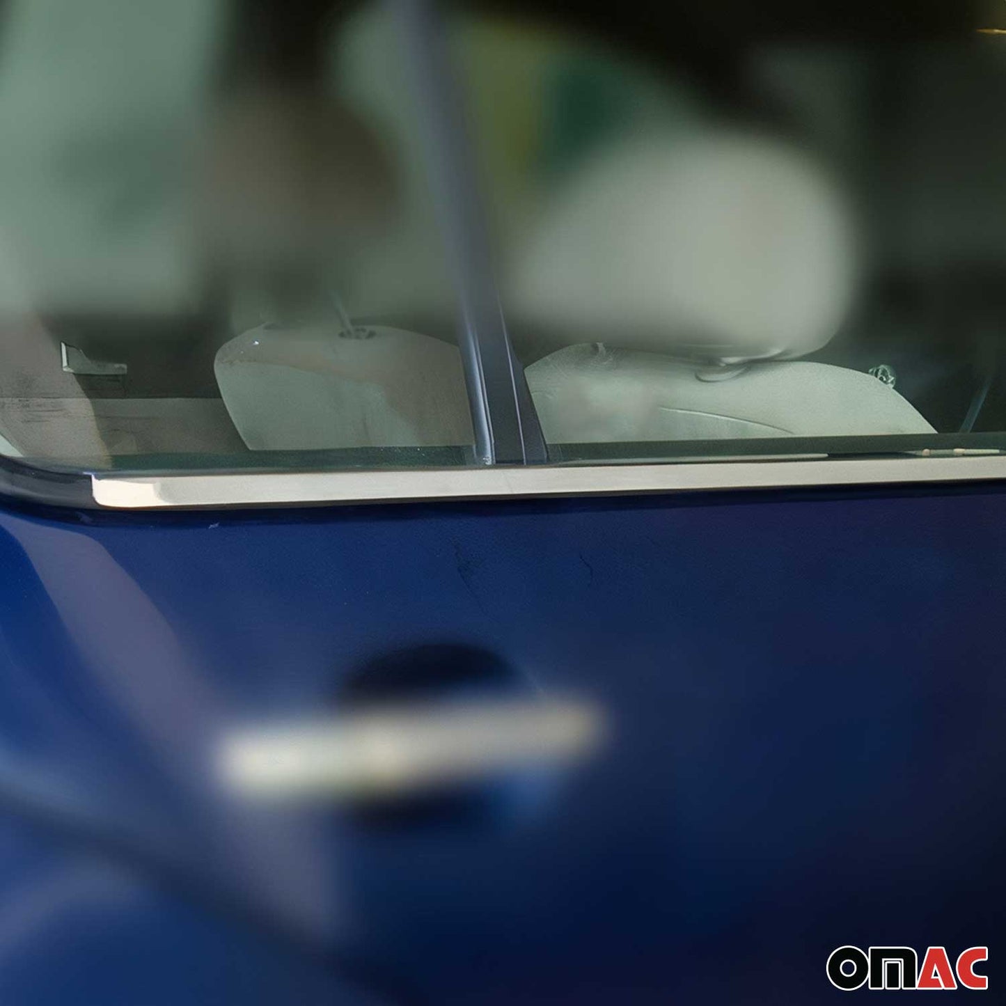 Benzi decorative pentru geamuri pentru VW Golf 2003-2008, oțel inoxidabil cromat, 4 bucăți