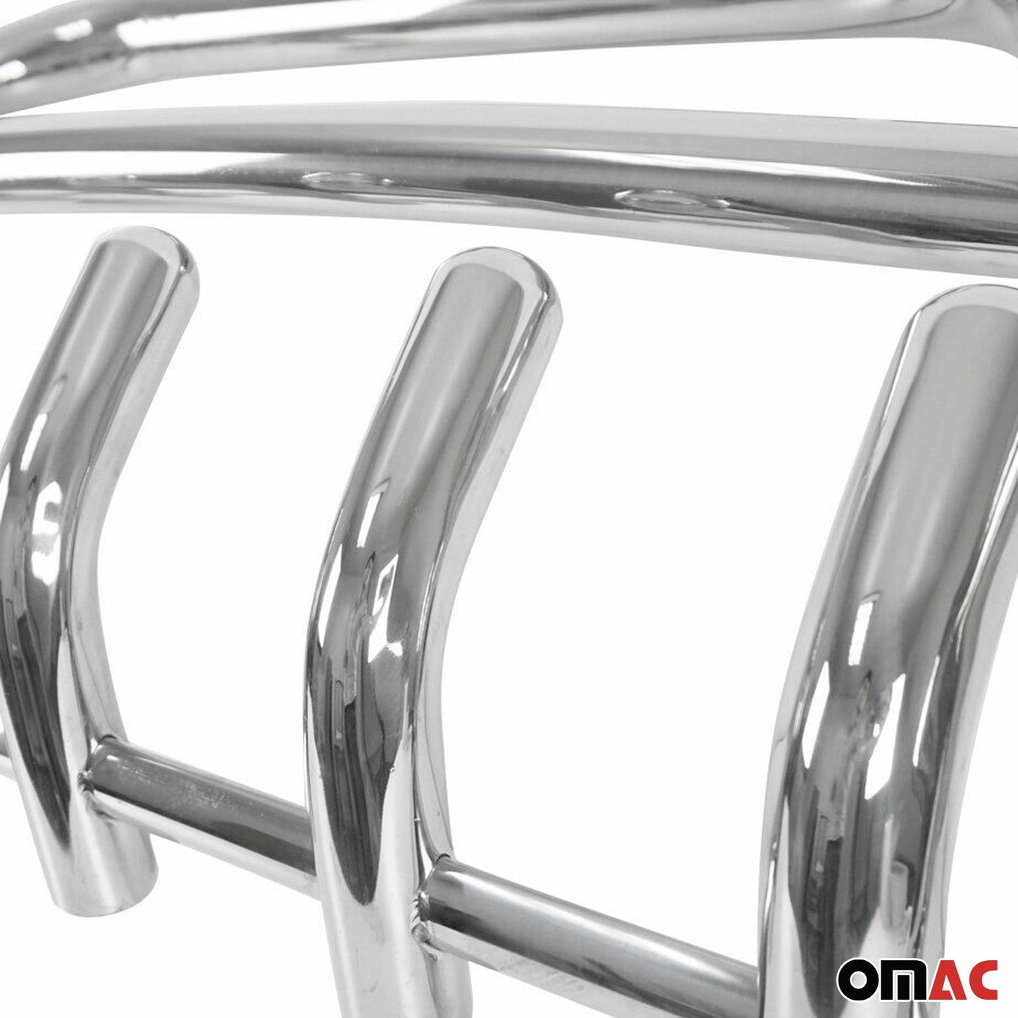 Bară de protecție/buton față pentru Toyota Land Cruiser 150 2013-17, omologată ABE, oțel, argintiu