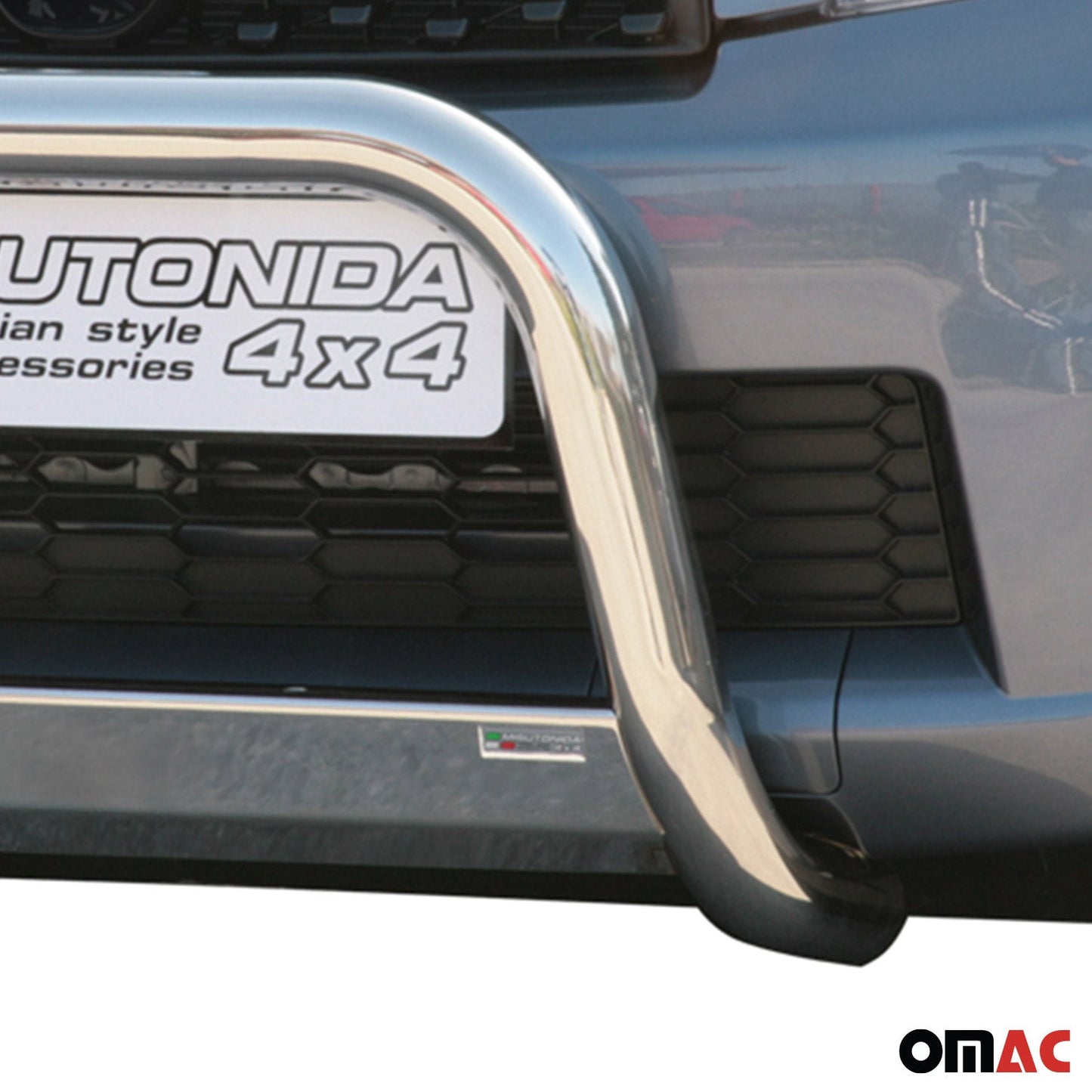 Frontbügel Frontschutzbügel für Daihatsu Terios 2006-2008 ø63mm Stahl Silber