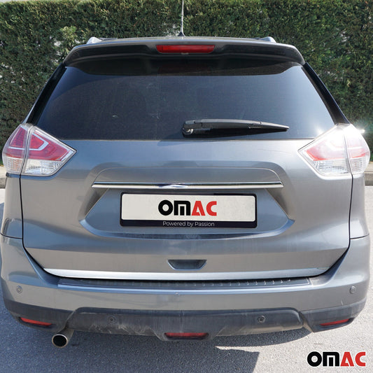 Bandă decorativă portbagaj/hayon pentru Nissan X-Trail 2014-2025, oțel inoxidabil cromat