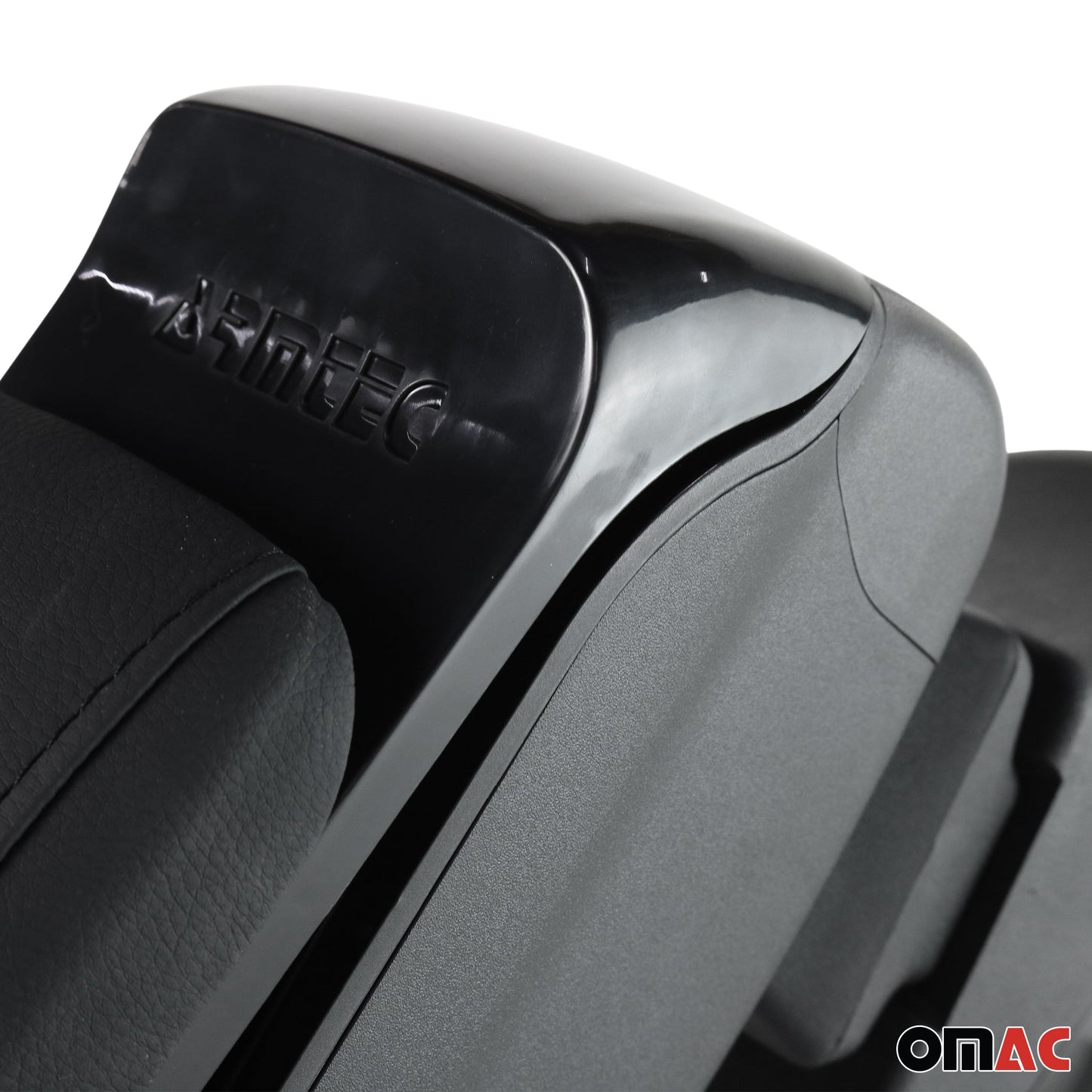 Armlehne Mittelarmlehne Mittelkonsole für Opel Corsa 2014-2019 PU-Leder Schwarz