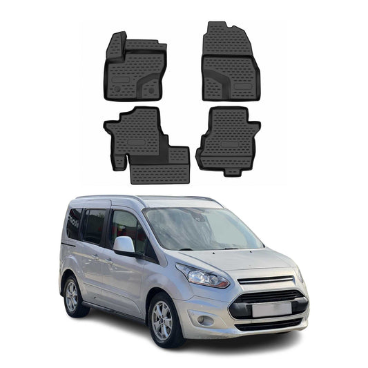 2014-2021 Ford Tourneo Connect V408 OMAC Gummimatten Fußmatten TPE 4x