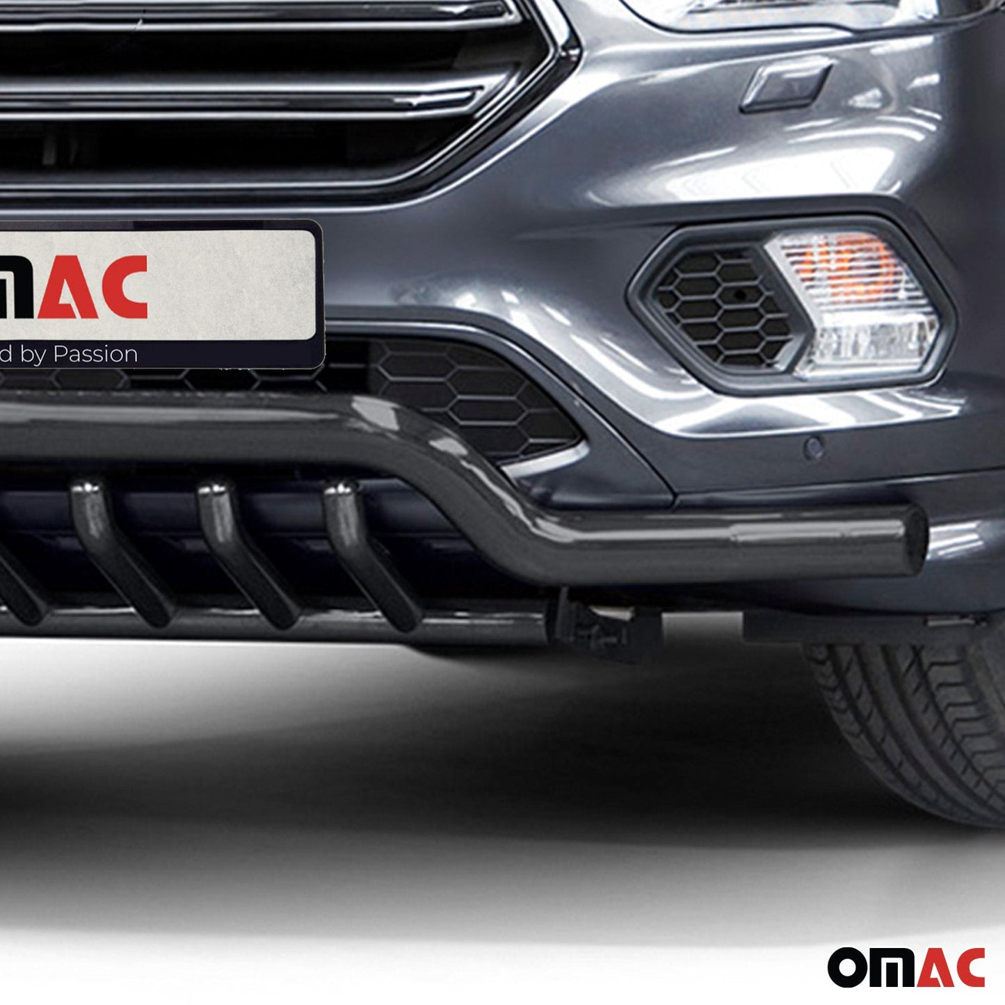 Frontschutzbügel Frontbügel für Ford Kuga 2017-2025 mit ABE Stahl Schwarz