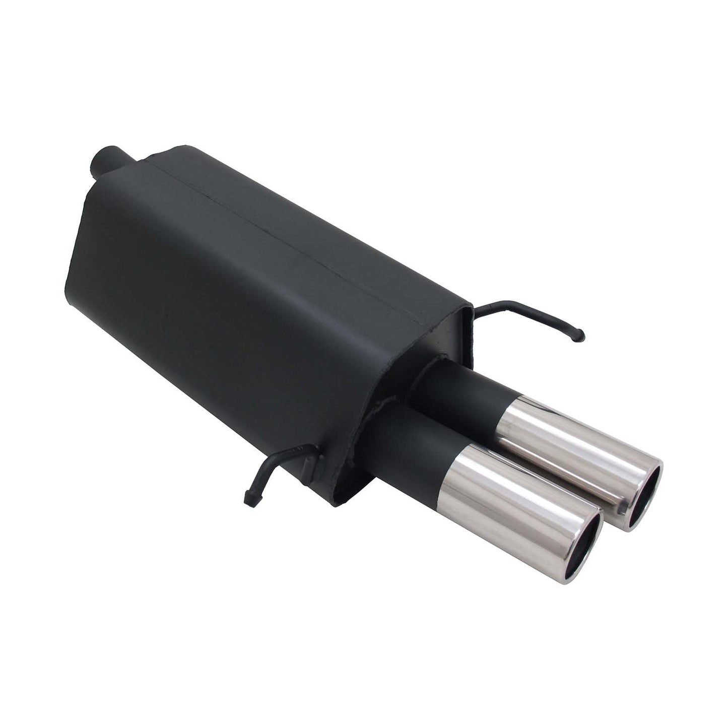 Novus Sportauspuff für Mercedes CLK W209 2x76mm Endschalldämpfer mit ABE