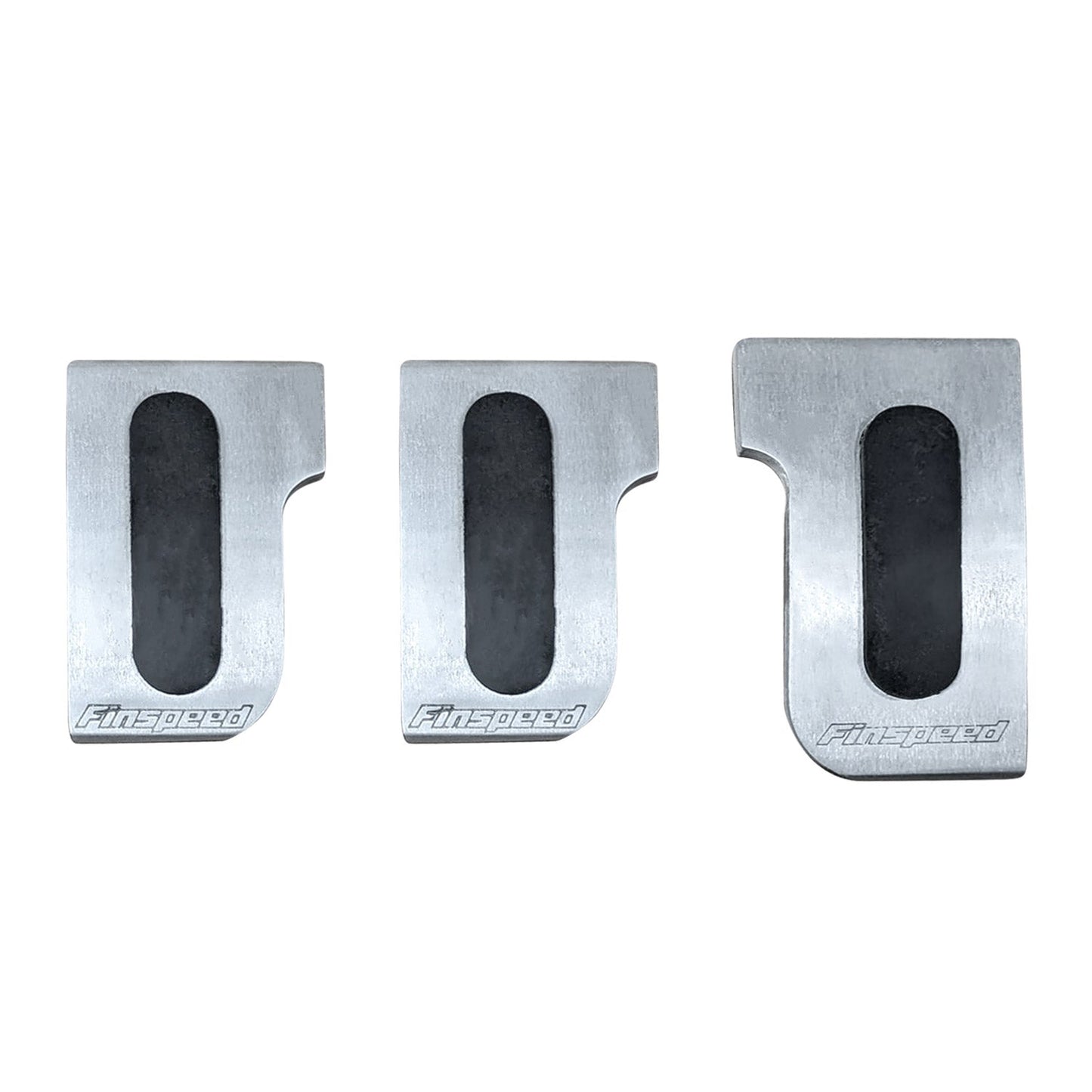 Auto Bremse Kupplung Gas Pedal Abdeckung Set Universal Alu Pedal Schutz 3x