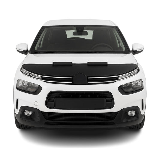 Protecție capotă anti-ciobituri pentru Citroen C4 Cactus 2014-2018, negru, jumătate
