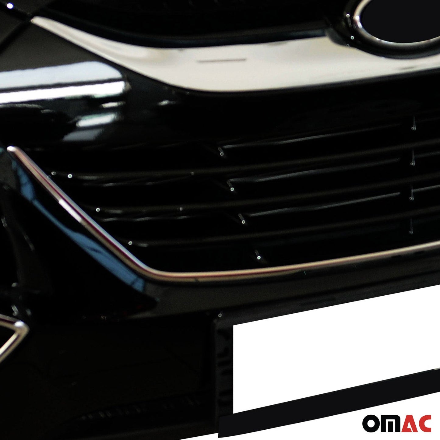 Grilă radiator Hyundai i30 2012-2017, crom, oțel inoxidabil, argintiu