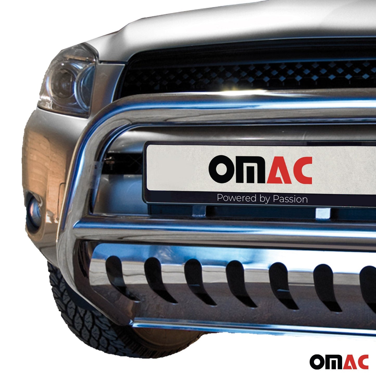 Bară de protecție/buton față pentru Toyota RAV4 2006-2010 cu omologare ABE (omologare de tip germană) oțel inoxidabil argintiu