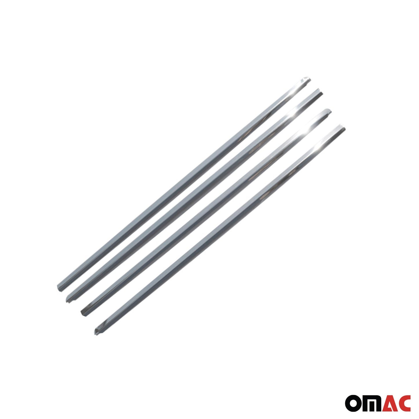 Fensterleisten Zierleisten für Peugeot 307 2001-2008 Edelstahl Chrom 4tlg