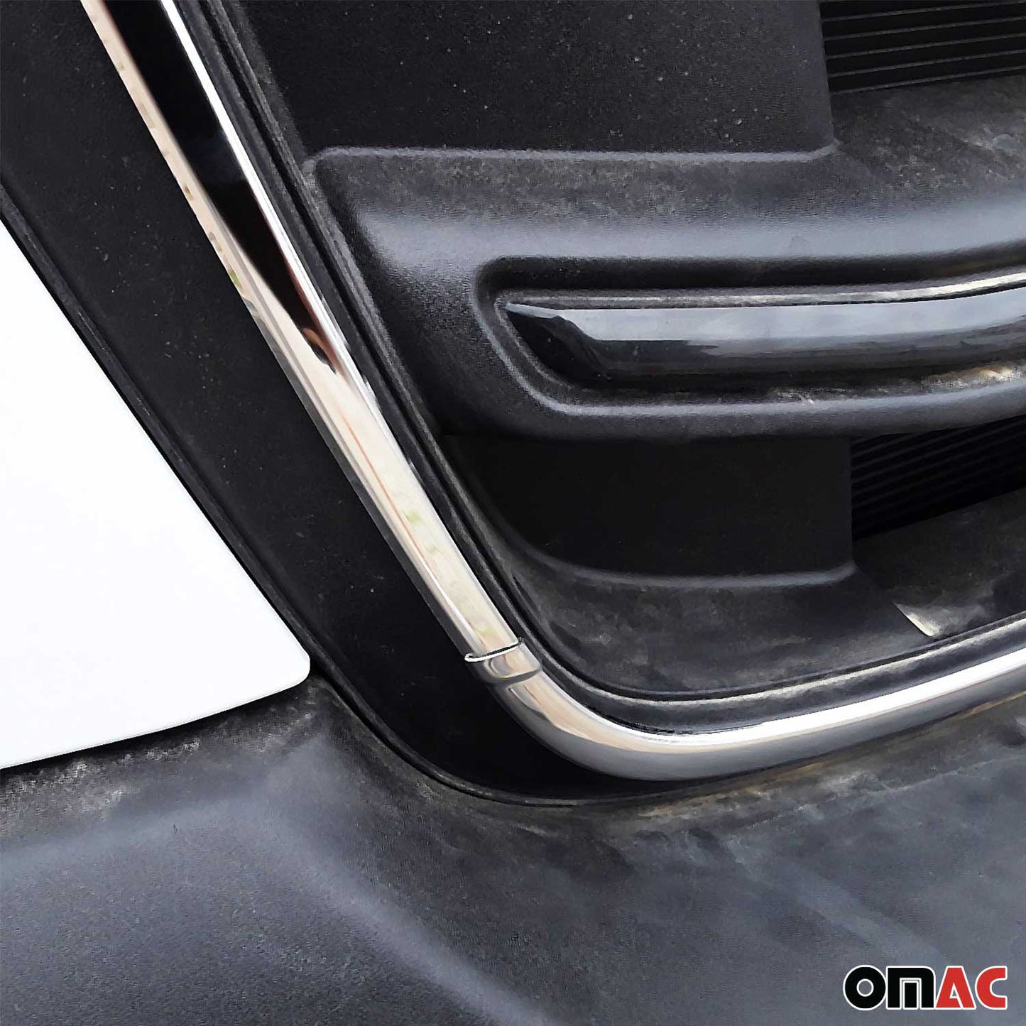 Benzi decorative grilă auto pentru Ford Transit 2019-2025, oțel inoxidabil, argintiu, 4x