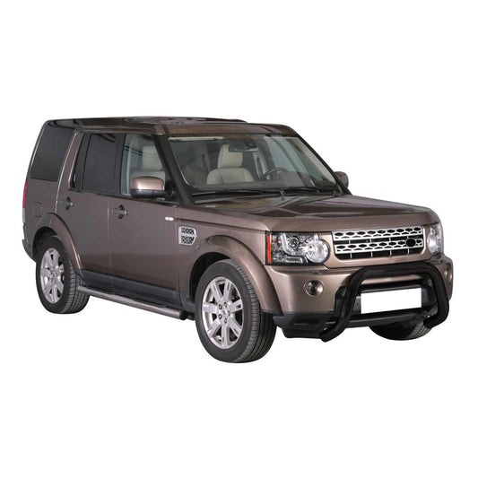 Bară de protecție/buton față pentru Land Rover Discovery 4 2009-2016 ø76mm Negru